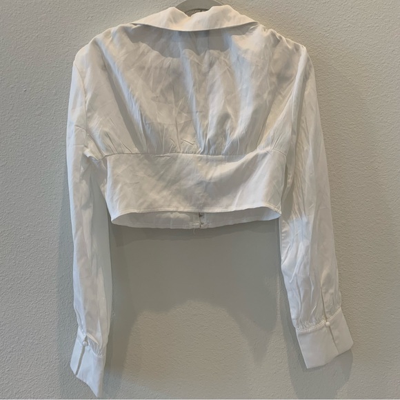 Cider White Long Sleeve Blouse - Picture 5 of 6
